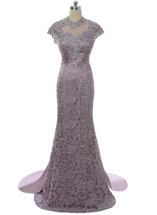 Gorgeous Lace Mother Of The Bride Dresses Cap Sleeves Lace Beaded Wedding Party Dress, Lace Evening Dress Tunics Favorite customer Gorgeous Lace Mother Of The Bride Dresses Cap Sleeves Lace Beaded Wedding Party Dress, Lace Evening Dress Tunics Favorite customer