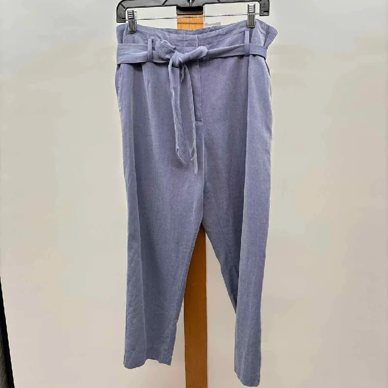 Talbots Women's Size 12P Blue Heathered Pants Classic Chino Pants