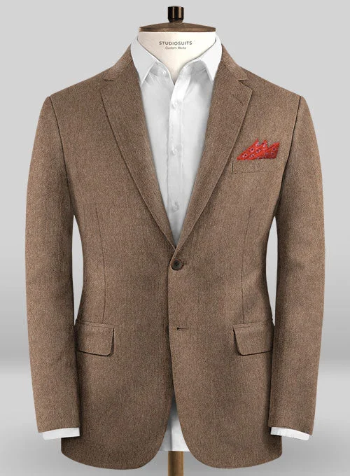 Colombo Brown Cashmere Jacket Cotton Jacket Linen Jacket Terry Jacket
