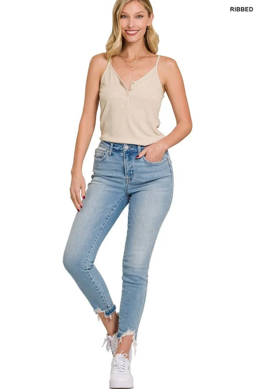 Back To Basic Tank Top || Light Mocha, Light Rose or Neon Hot Pink comfortable tank top