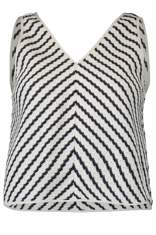 V-Neck Tank Top one shoulder tank