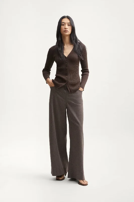 The Organic Cotton Ribbed Cardigan Velvet Chenille Corduroy