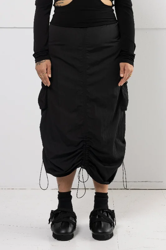 GATHER SKIRT corduroy skirt comfortable