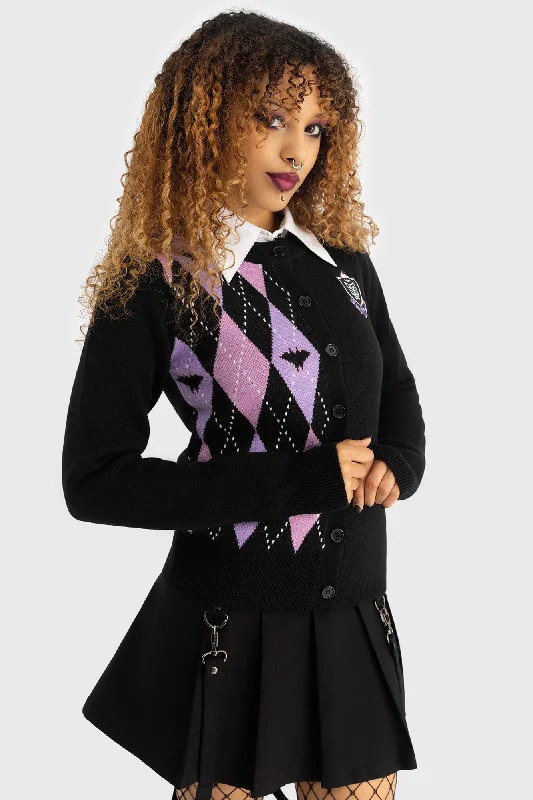 Fright On Cardigan Slim Fit Regular Fit Oversized