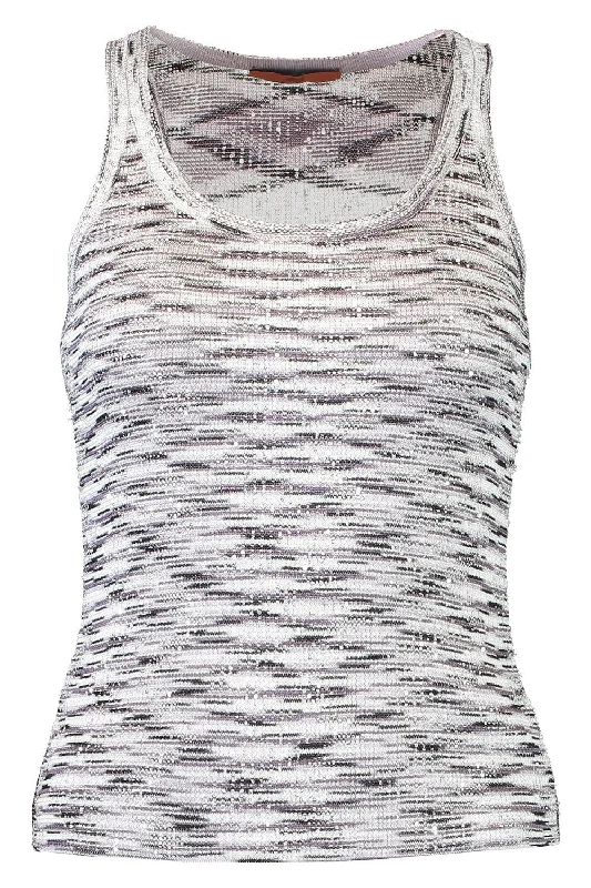 Scoop Neck Tank breathable tank top