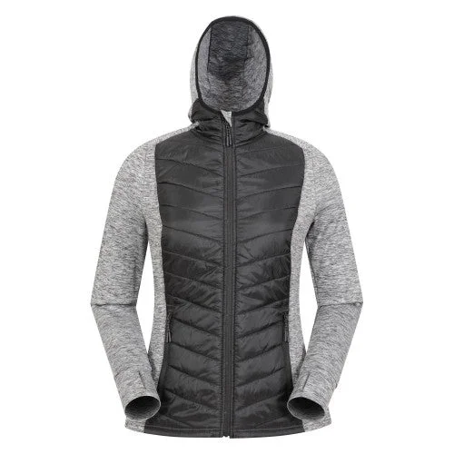 Mountain Warehouse Womens/Ladies Action Packed Padded Jacket Tiered Jacket Buttoned Jacket Zippered Jacket