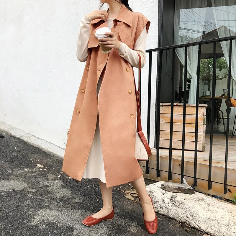 Mooirue Winter Elegant Women Long blazers Notched Collar Woman Cardigan Suit Jackets Female Casual Coats Ladies Outerwear 2022 9 Stylish Fashionable Trendy