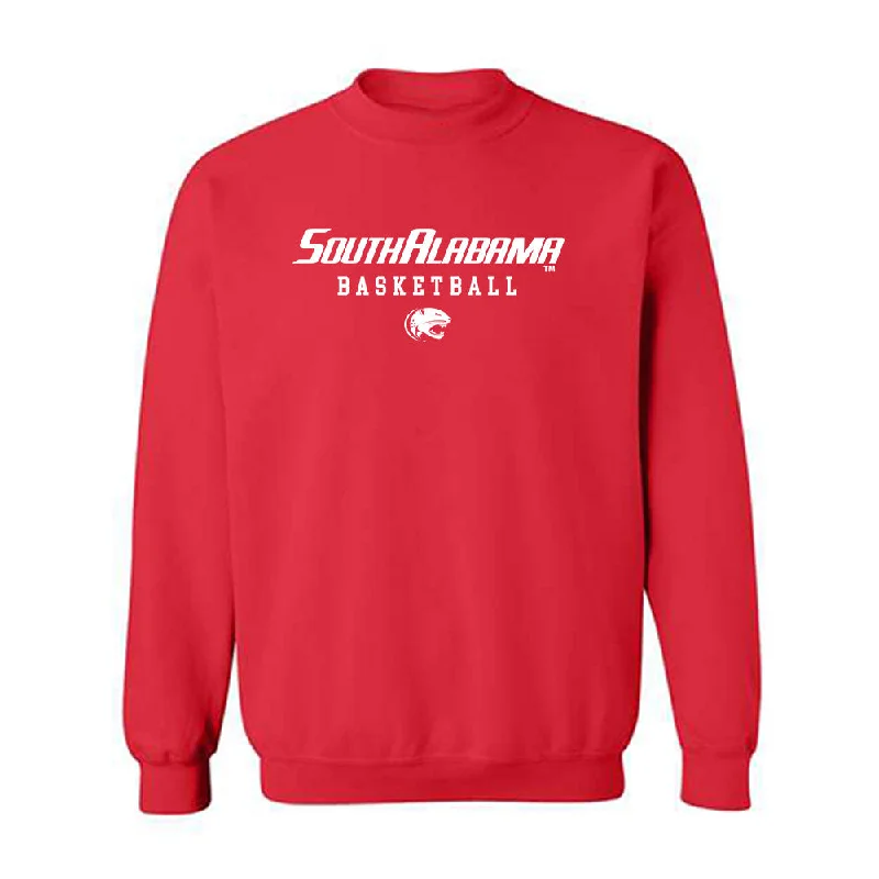 South Alabama - NCAA Women's Basketball : Naomi Smitherman - Classic Shersey Crewneck Sweatshirt Hoodie with High Neck Warm Protective South Alabama - NCAA Women's Basketball : Naomi Smitherman - Classic Shersey Crewneck Sweatshirt Hoodie with High Neck Warm Protective