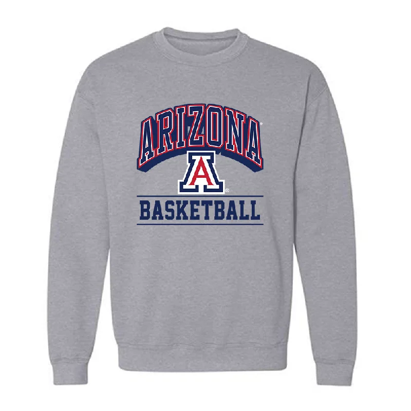 Arizona - NCAA Women's Basketball : Paulina Paris - Classic Shersey Crewneck Sweatshirt Hoodie with Hem Detail Decorative Unique Arizona - NCAA Women's Basketball : Paulina Paris - Classic Shersey Crewneck Sweatshirt Hoodie with Hem Detail Decorative Unique