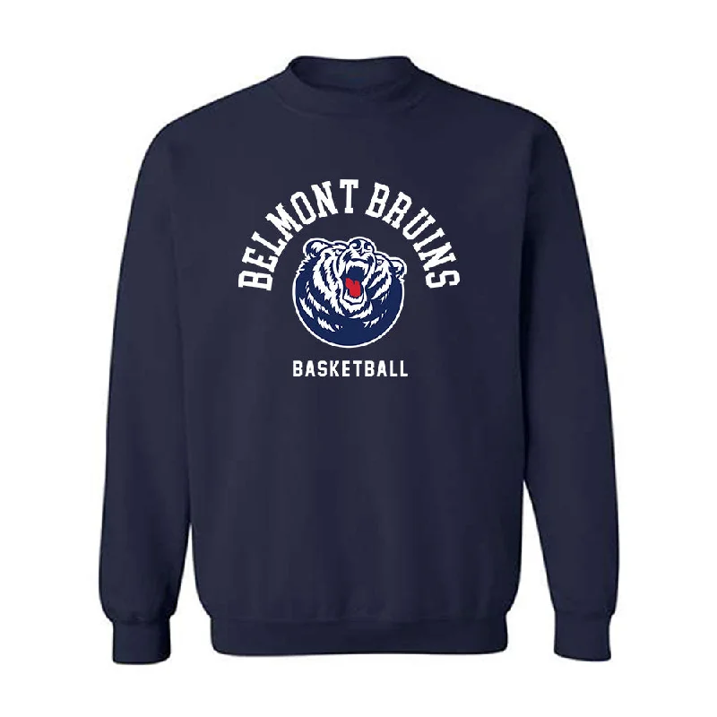 Belmont - NCAA Women's Basketball : Kensley Feltner - Classic Shersey Crewneck Sweatshirt Hoodie with Toggle Buttons Decorative Unique Belmont - NCAA Women's Basketball : Kensley Feltner - Classic Shersey Crewneck Sweatshirt Hoodie with Toggle Buttons Decorative Unique