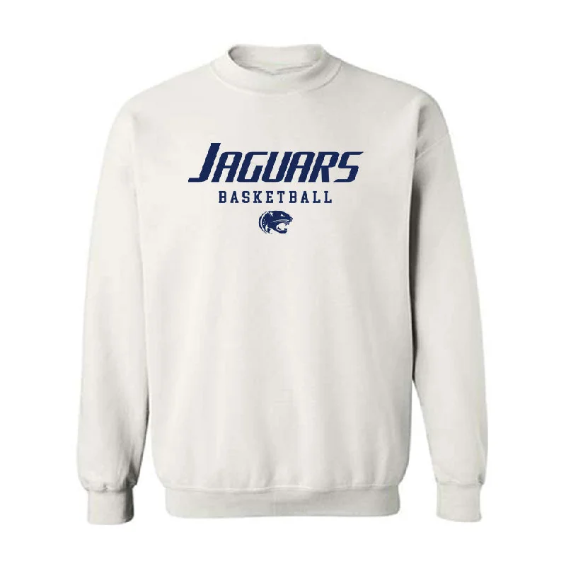 South Alabama - NCAA Women's Basketball : Naomi Smitherman - Classic Shersey Crewneck Sweatshirt Hoodie with Mock Neck Collared Structured South Alabama - NCAA Women's Basketball : Naomi Smitherman - Classic Shersey Crewneck Sweatshirt Hoodie with Mock Neck Collared Structured