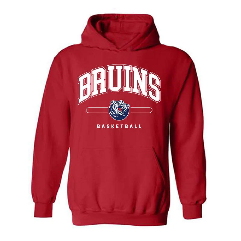 Belmont - NCAA Women's Basketball : Kensley Feltner - Classic Shersey Hooded Sweatshirt Hoodie with Hem Embroidery Detailed Premium Belmont - NCAA Women's Basketball : Kensley Feltner - Classic Shersey Hooded Sweatshirt Hoodie with Hem Embroidery Detailed Premium